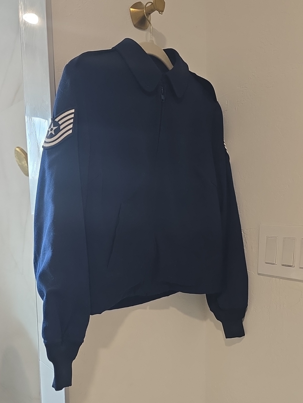 Air Force Woman's Light Weight Jacket With Removable Liner - Picture 1 of 3